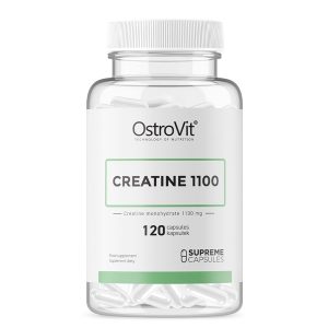 خرید و قیمت کپسول کراتین 1100 استرویت 120 عددی OstroVit Creatine 1100