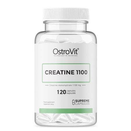 خرید و قیمت کپسول کراتین 1100 استرویت 120 عددی OstroVit Creatine 1100