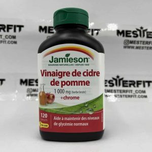 خرید و قیمت کپسول سرکه سیب جمیسون 120 عدد حاوی کرومیوم - مسترفیت