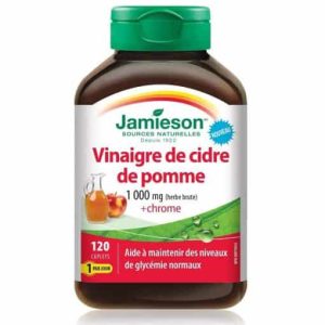 خرید و قیمت کپسول سرکه سیب جمیسون 120 عدد حاوی کرومیوم - مسترفیت