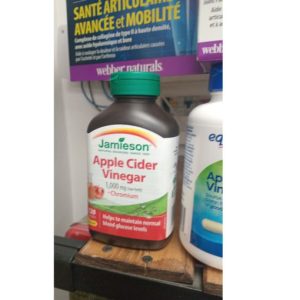 خرید و قیمت کپسول سرکه سیب جمیسون 120 عدد حاوی کرومیوم - مسترفیت