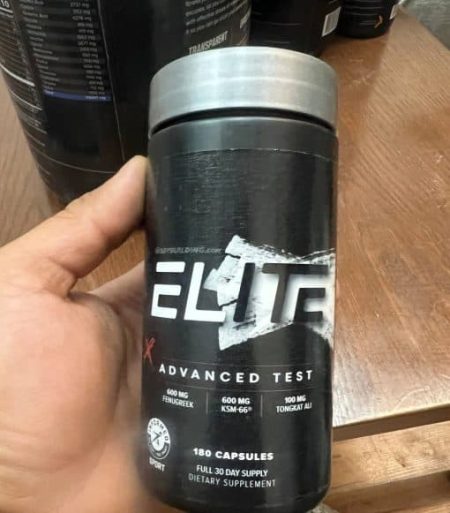 خرید و قیمت کپسول تست ادونس الیت بادی بیلدینگ 180 عددی