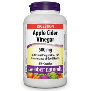 قیمت کپسول سرکه سیب وبر نچرالز 240 عدد Webber Apple Cider Vinegar