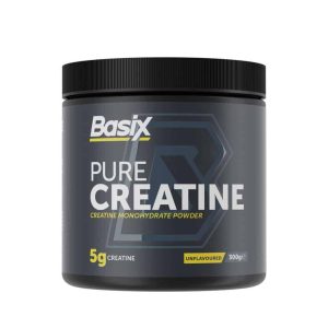 خرید و قیمت پیور کراتین بیسیکس 300 گرم BASIX PURE CREATINE - مسترفیت