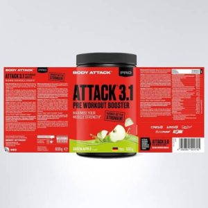 خرید و قمیت پری اتک 3.1 پمپ بادی اتک Body Attack PRE ATTACK 3.1 - مسترفیت