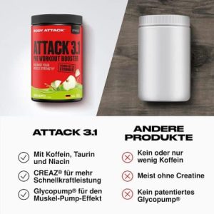 خرید و قمیت پری اتک 3.1 پمپ بادی اتک Body Attack PRE ATTACK 3.1 - مسترفیت