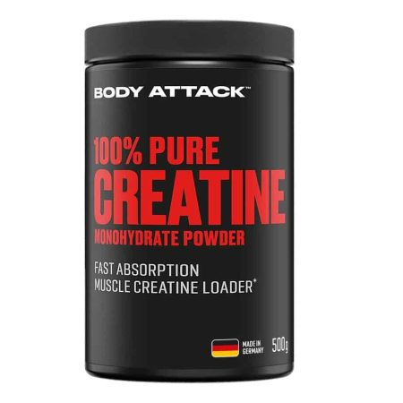 خرید و قیمت پیور کراتین بادی اتک 500 گرم Body Attack 100% Pure Creatine - مسترفیت