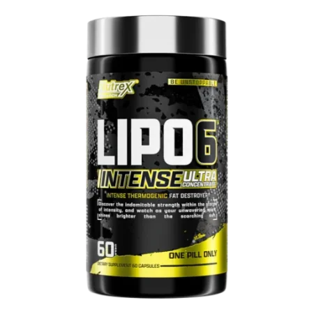 لیپو 6 بلک اینتنس ناترکس 60 عددی LIPO-6 BLACK INTENSE Ultra Concentrate