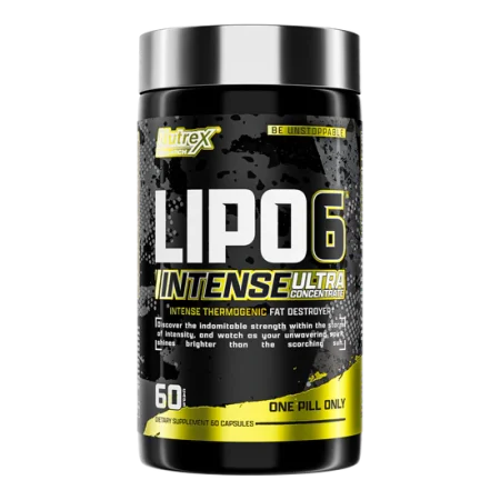 لیپو 6 بلک اینتنس ناترکس 60 عددی LIPO-6 BLACK INTENSE Ultra Concentrate