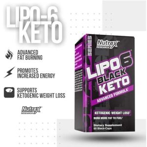 خرید و قیمت چربی سوز لیپو 6 بلک کتو ناترکس Nutrex Lipo6 Black Keto - مسترفیت