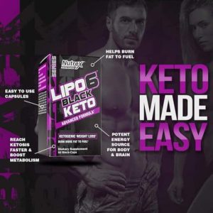 خرید و قیمت چربی سوز لیپو 6 بلک کتو ناترکس Nutrex Lipo6 Black Keto - مسترفیت