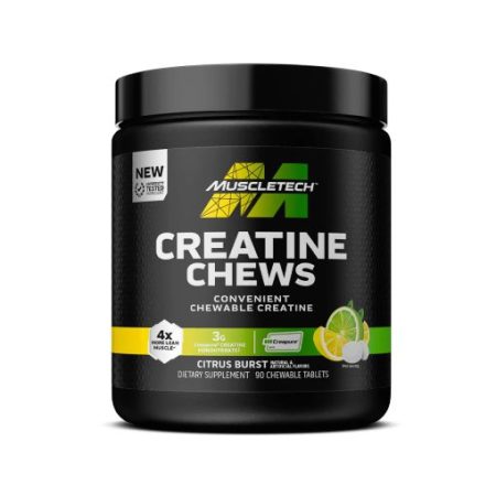 کراتین جویدنی ماسل تک 90 عددی MuscleTech Creatine Chews - مسترفیت