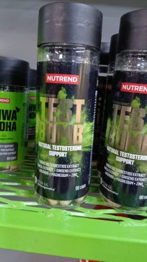 خرید و قیمت کپسول تست بمب ناترند 90 عدد NUTREND TEST BOMB