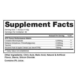 قیمت کراتین ATP Force دراگون فارما برای ورزشکاران حرفه ای