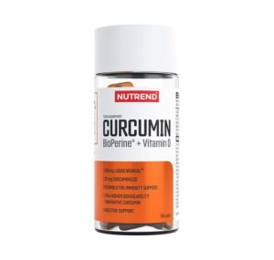 کورکومین بیوپرین ویتامین D ناترند NUTREND Curcumin+Bioperine 