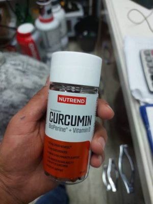 کورکومین بیوپرین ویتامین D ناترند NUTREND Curcumin+Bioperine 