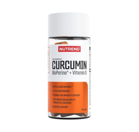 کورکومین بیوپرین ویتامین D ناترند NUTREND Curcumin+Bioperine 
