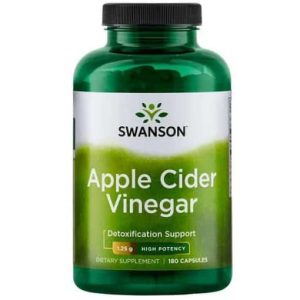 خرید و قیمت کپسول سرکه سیب سوانسون Swanson Apple Cider Vinegar - مسترفیت
