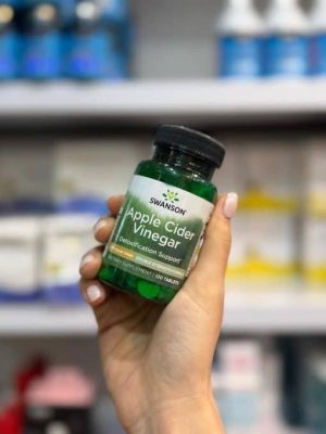 خرید و قیمت کپسول سرکه سیب سوانسون Swanson Apple Cider Vinegar - مسترفیت