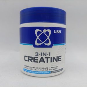 کراتین مونوهیدرات و آمینو یو اس ان USN 3-in-1 Creatine Monohydrate